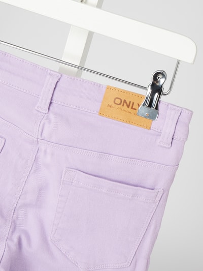 Only Skinny fit jeans met stretch, model 'Wonder Life' Lila - 3