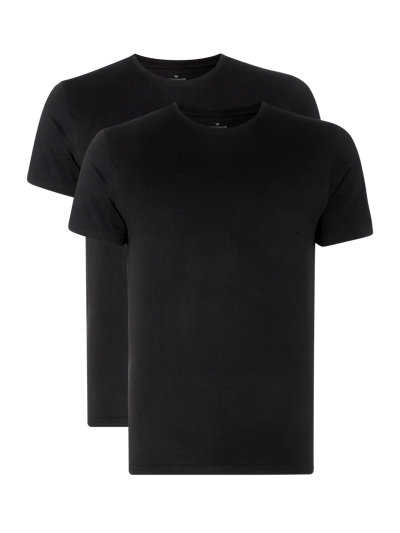 Tom Tailor T-Shirt im 2er-Pack Black 1