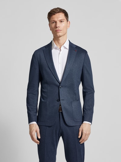 Roy Robson Slim Fit Anzug aus Viskose-Mix Marine 4