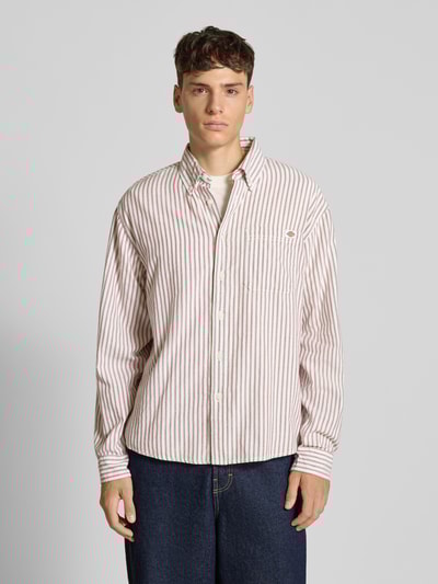 Dickies Regular Fit Freizeithemd mit Brusttasche Modell 'GALLATIN' Offwhite 4