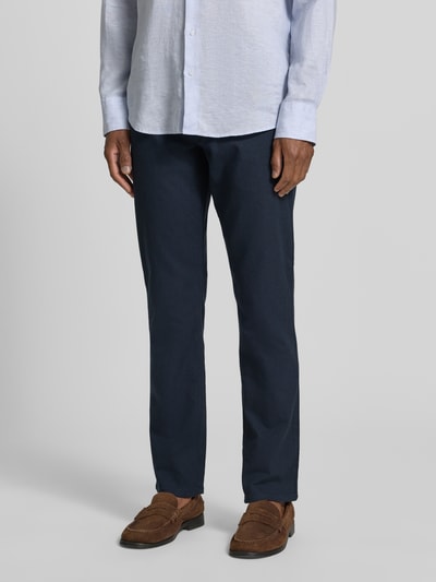 Christian Berg Men Jeansy o kroju slim fit w 5 kieszeni Granatowy 4
