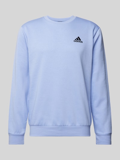 ADIDAS SPORTSWEAR Sweatshirt mit gerippten Abschlüssen Hellblau 1