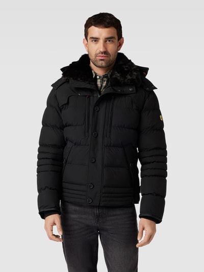 Wellensteyn Steppjacke mit Label-Details Black 4