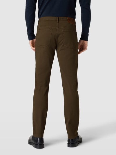 Tommy Hilfiger Pants Jeansy z naszywką z logo model ‘DENTON STRUCTURE’ Oliwkowy 5