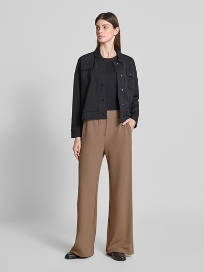 Brax Sweatpants met elastische band, model 'MAINE' Taupe - 1