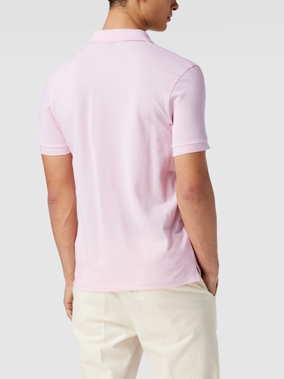 BOSS Poloshirt mit Label-Stitching Modell 'Pallas' Rosa 5