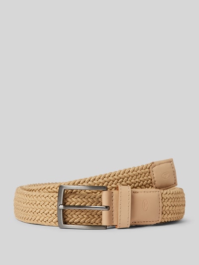 Tom Tailor Riem met doornsluiting, model 'JAMIE' Beige - 1