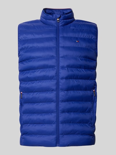 Tommy Hilfiger Regular fit bodywarmer met logostitching Koningsblauw - 2