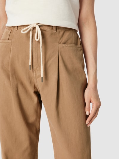 Jake*s Casual Hose mit teilelastischem Bund Beige 3