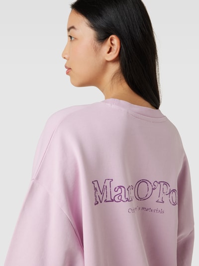 Marc O'Polo Sweatshirt met kapmouwen Lila - 3