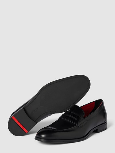 Lloyd Lederloafer mit Schaftbrücke Modell 'SIMON' Black 3