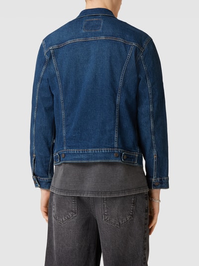 Levi's® Jeansjacke mit Label-Detail Modell 'THE TRUCKER' Jeansblau 5