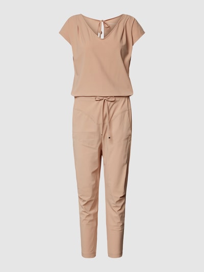 Raffaello Rossi Jumpsuit met steekzakken opzij, model 'GIRA JUMPY' Beige - 2