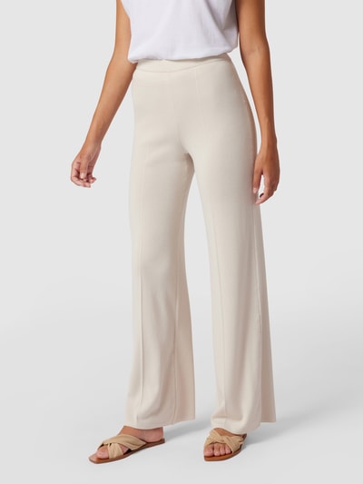 Max Mara Studio Culotte van scheerwol Offwhite - 4