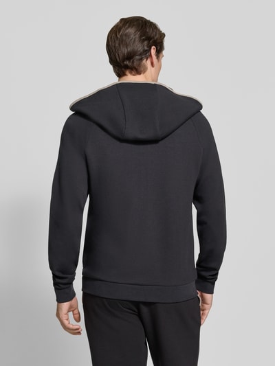 BOSS Regular Fit Sweatjacke aus Baumwoll-Mix Black 5