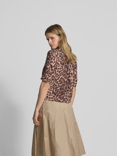 BAUM & PFERDGARTEN Regular Fit Hemdbluse mit Brusttasche Hellbraun 5