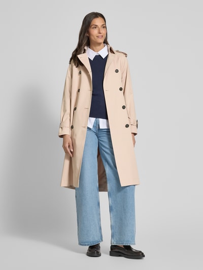Christian Berg Woman Selection Trenchcoat mit Gürtel Sand 1