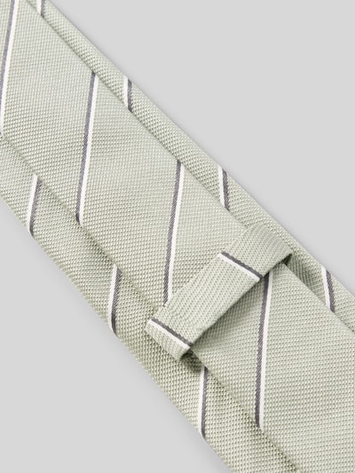 Produktfoto, Seidenkrawatte aus reiner Zijde mit All-over stitching, logopatch, 7,5 cm, breedte 8 cm, van Gierremilano