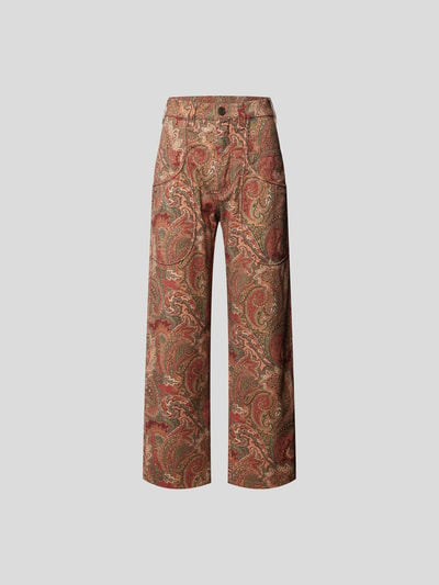 Etro High Waist Relaxed Fit Jeans Altrosa 2