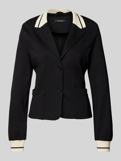 More & More Blazer met elastische mouwboorden Zwart - 2