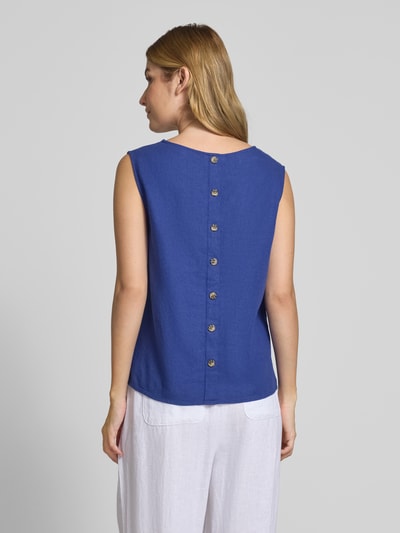 FREE/QUENT Tanktop met ronde hals, model 'Lava' Blauw - 5