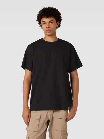 G-Star RAW T-Shirt mit Label-Detail Modell 'Essential loose' Black 4