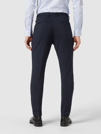 HUGO Extra slim fit pantalon met stretchgehalte Marineblauw - 5