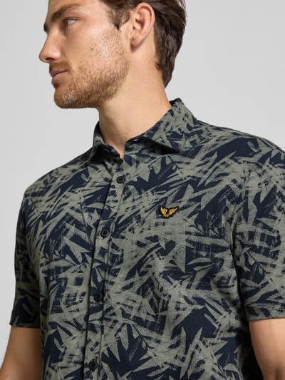 PME Legend Vrijetijdsoverhemd met knoopsluiting Marineblauw - 3