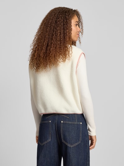 Review Gilet met drukknoopsluiting Offwhite - 5