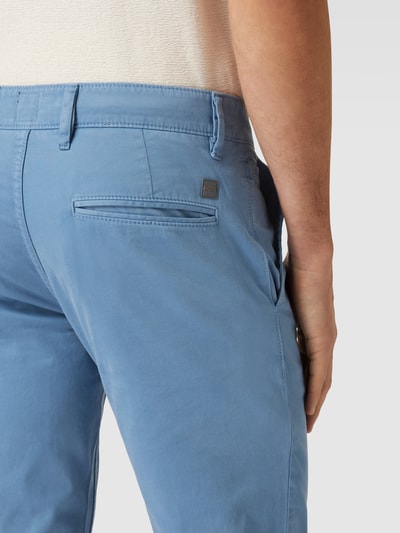 BOSS Orange Slim Fit Chino mit Label-Detail Modell 'Schino' Hellblau 3