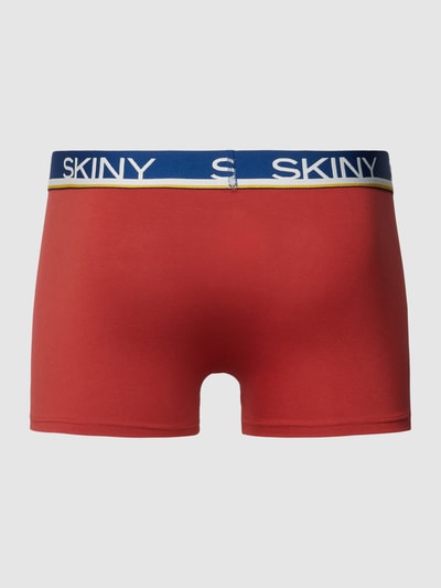 Skiny Trunks mit Label-Details im 3er-Pack Khaki 3