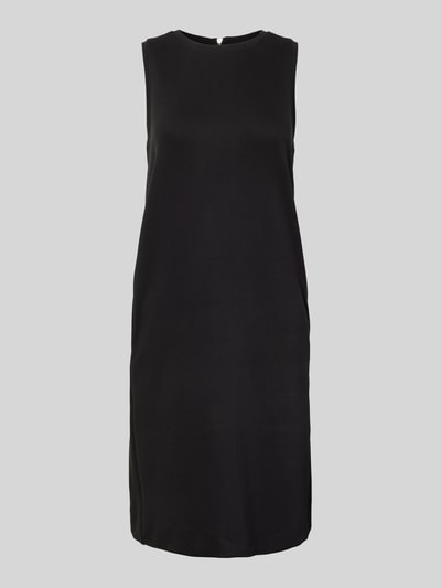 comma Casual Identity Knielange jurk in mouwloos design Zwart - 2