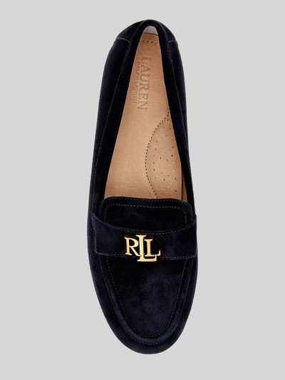 Lauren Ralph Lauren Loafers van suède van echt leer Zwart - 3