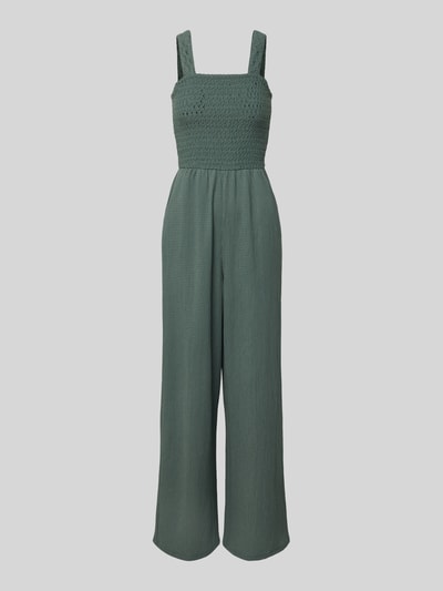 Only Regular Fit Jumpsuit mit gesmoktem Rumpf Modell 'ELISE' Mint 2