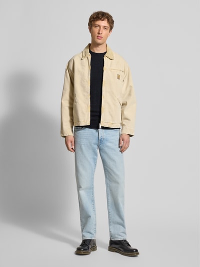 Blend Strickpullover mit Rundhalsausschnitt Modell 'BAGGE' Black 1