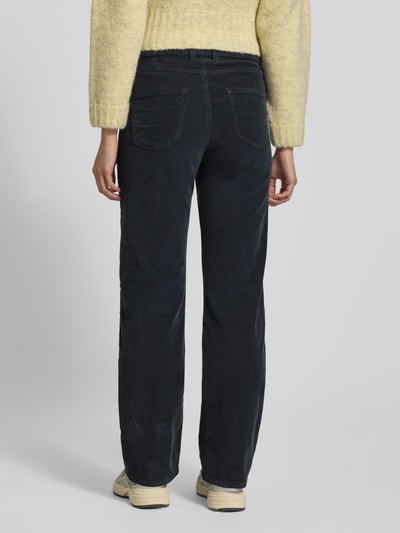 Angels Spodnie sztruksowe z 5 kieszeniami model ‘Lara’ Antracytowy 5