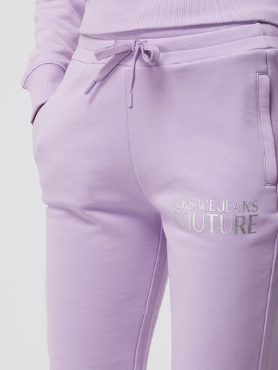 Versace Jeans Couture Sweatbroek met logoprint  Paars - 3