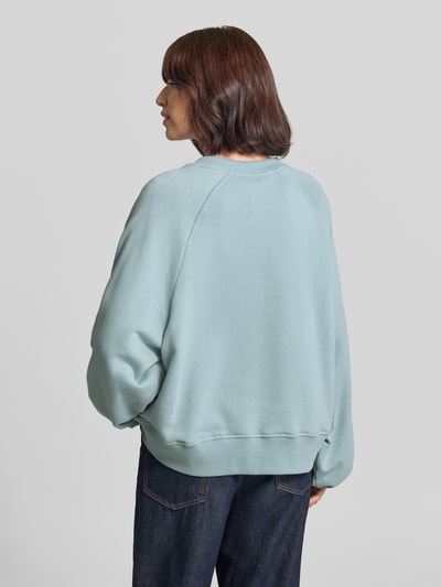 Closed Oversized Sweatshirt mit Rundhalsausschnitt Bleu 5