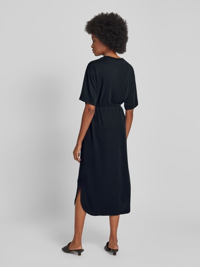 Esprit T-Shirt-Kleid mit Bindegürtel Black 5