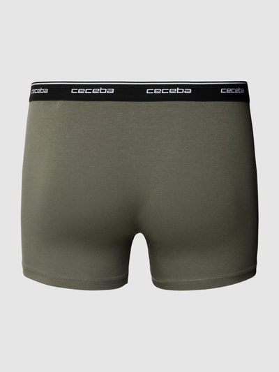 Ceceba Plus PLUS SIZE Trunks mit elastischem Bund im 2er-Pack Modell 'MONZA' Dunkelgrau 3