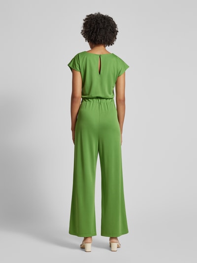 Zero Jumpsuit met cascadehals Appeltjesgroen - 5