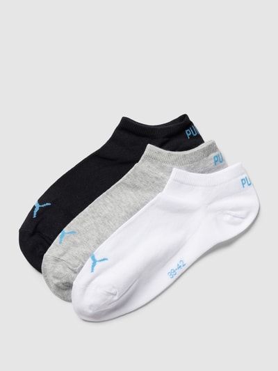 Puma Socken mit elastischem Bündchen im 3er-Pack Hellblau 1