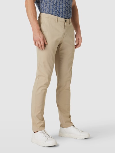 g1920 Slim Fit Chino mit Gesäßtaschen Modell 'SUBWAY' Sand 4