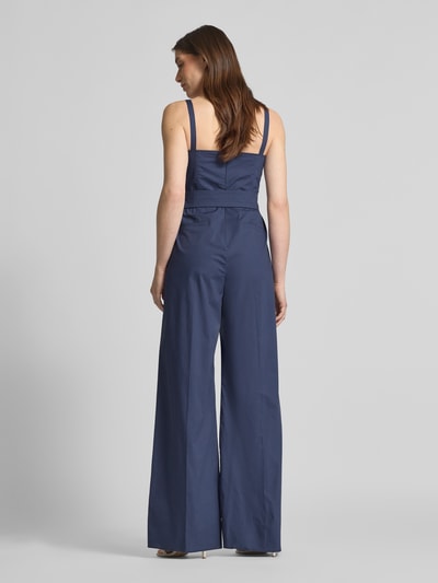 Marella Jumpsuit mit Bindegürtel Modell 'ZOLLA2' Marine 5