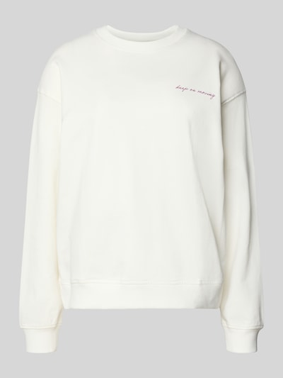Produktfoto, Oversized Sweatshirt mit Rückenprint von Marc O'Polo Denim in Mehrfarbig, Optik: Oversize, Rundhals, Langarm Applikation: Rückenprint