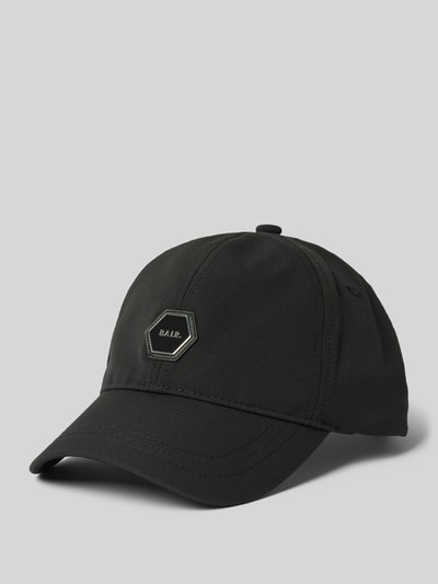 Balr. Basecap mit Label-Applikation Modell 'Hex-Series' Black 1