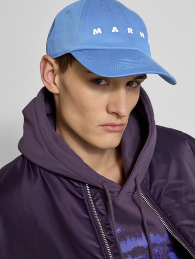 Marni Basecap in Denim-Optik Blau 1