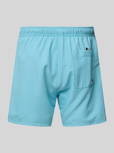 BOSS Zwembroek met elastische band, model 'Dogfish' Aquablauw - 3