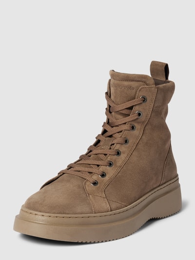 Marc O'Polo Boots mit Label-Details Modell 'ALGOT' Taupe 1