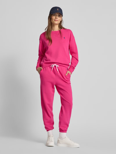 Polo Ralph Lauren Sweatshirt mit Rundhalsausschnitt Pink 1